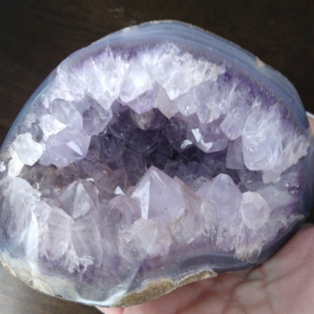 New Beautiful Amythest Geode